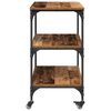 vidaXL Kitchen Trolley Old Wood 60 x 41 x 76 cm Engineered Wood