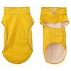 vidaXL Dog Raincoat with Reflective Strips Polyester Yellow XXS