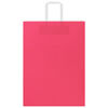 vidaXL Paper Bags 50 pcs with Handles Pink 32x17x44 cm