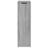 vidaXL Shoe Cabinet Grey Sonoma 30x35x100 cm Engineered Wood