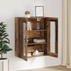 vidaXL Storage Cabinet Wall-mounted Old Wood 69.5 x 34 x 90 cm