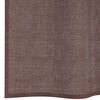 vidaXL Voile Curtains with Grommets 2 pcs Brown 140x140 cm