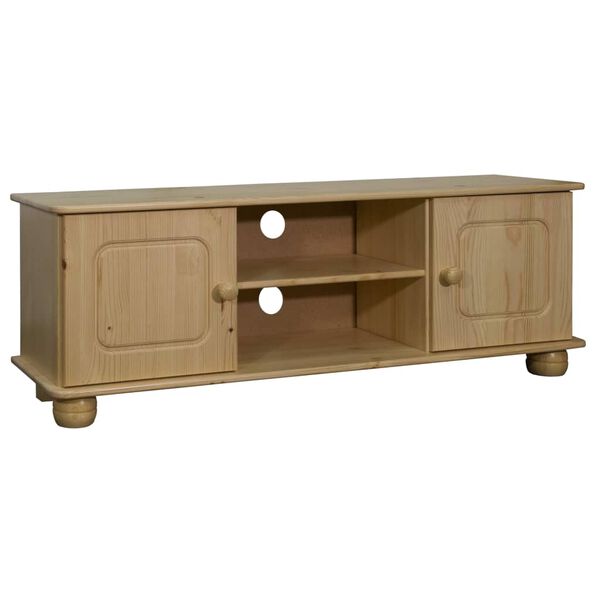 vidaXL TV Cabinet 115x29x40 cm Solid Pine Wood