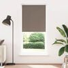 vidaXL Roller blind blackout 124.4x230 cm Fabric Width 120 cm coffee