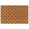 vidaXL Door Mat Natural 40x60 cm Tufted Coir