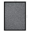 vidaXL Doormat Grey 40x60 cm