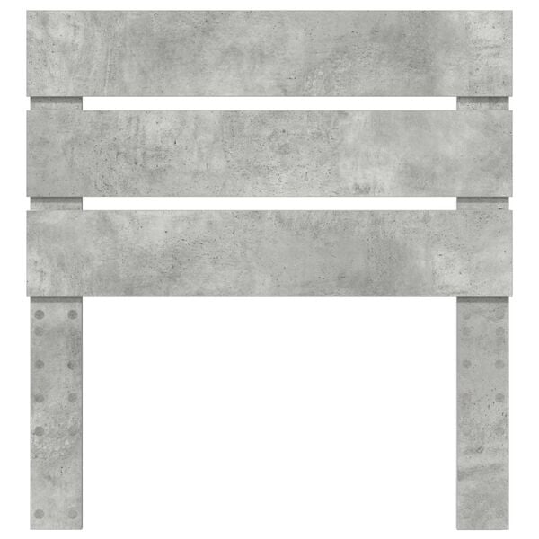 vidaXL Headboard Concrete Grey 75 cm Engineered Wood
