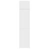 vidaXL Slim Storage Cabinet White 50x42.5x225 cm Engineered Wood