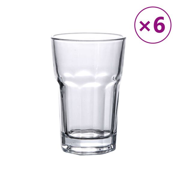 vidaXL Glasses 6 pcs 295 ml