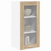 vidaXL Hanging Cabinet with Storage 2 pcs Sonoma Oak 40 x 31 x 80 cm