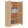 vidaXL Book Cabinet Sonoma Oak 82.5x30.5x150 cm Engineered Wood