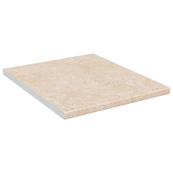 vidaXL Kitchen Countertop Beige with Marble Texture 50x60x2.8 cm Engineered Wood