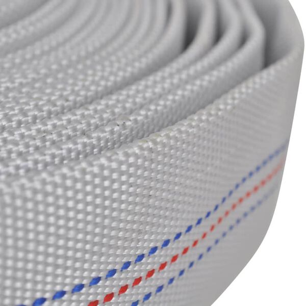 vidaXL Fire Hose Flat Hose 30 m with D-Storz Couplings 1 Inch