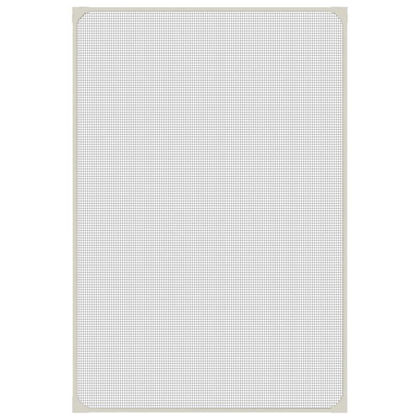 vidaXL Magnetic Insect Screen for Windows White 80x120 cm