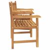 vidaXL Garden Outdoor Chairs 152 x 63 x 89 cm Solid Teak Wood