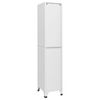 vidaXL Locker Cabinet Light Grey 38x40x180 cm Steel
