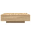 vidaXL Coffee Table Sonoma Oak 100x100x31 cm Engineered Wood
