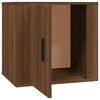 vidaXL Bedside Cabinet Brown Oak 50x39x47 cm