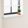 vidaXL Window Sill White 80 x 30 x 4.5 cm PVC