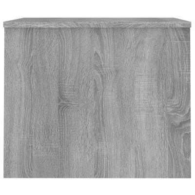 vidaXL Coffee Table Grey Sonoma 80x50.5x41.5 cm Engineered Wood