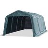 vidaXL Livestock Tent | Dark Green | PVC | 3.3x6.4 m | Collapsible