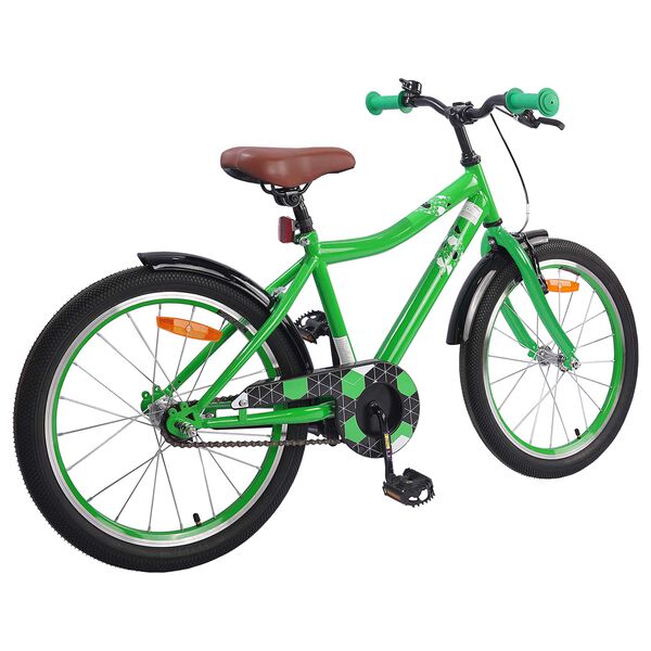 vidaXL Kids Bike 20'' for 6-11 Years Old Green