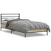 vidaXL Bed Frame without Mattress Sonoma Oak 90x200 cm