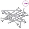 vidaXL Screw 800 pcs Silver M6 x 120 mm Steel