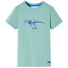 vidaXL Kids' T-shirt Light Khaki 116