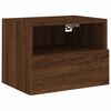 vidaXL TV Wall Cabinets 2 pcs Brown Oak 40x30x30 cm Engineered Wood