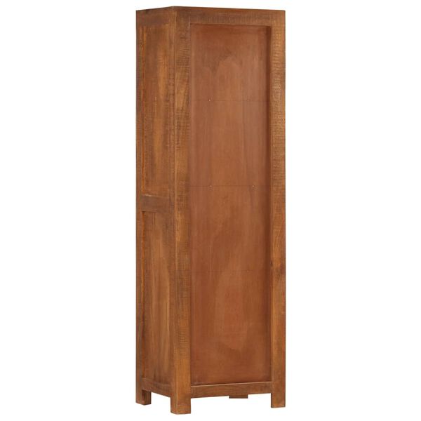 vidaXL Highboard with 3 Drawers 40x30x130 cm Solid Mango Wood
