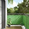 vidaXL Balcony Privacy Screen Plant Look Green 800x75 cm PVC