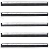 vidaXL Floor Squeegee Heads 5 pcs 75x2x5 cm Steel and Rubber