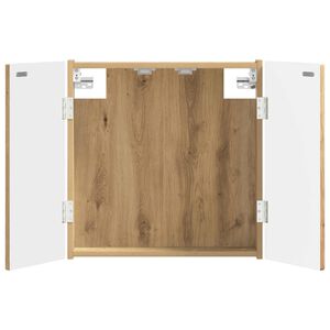 vidaXL Dartboard Cabinet ALKMAAR Artisan Oak 52.5 x 10.5 x 53.5 cm