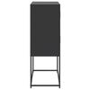 vidaXL Sideboard Black 68.5x38.5x107 cm Steel