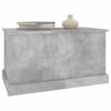 vidaXL Storage Box Concrete Grey 70x40x38 cm Engineered Wood