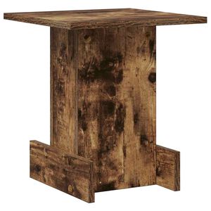 vidaXL End Table Smoked Oak 35.5 x 35 x 40 cm Engineered Wood