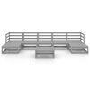 vidaXL 8 Piece Garden Lounge Set Solid Pinewood
