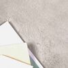 vidaXL Faux Rabbit Fur Rug Olite Beige &Oslash; 200 cm Polyester