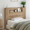 vidaXL Headboard Artisan Oak 120 x 15 x 103.5 cm Engineered Wood