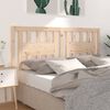 vidaXL Headboard 206x4x100 cm Solid Wood Pine