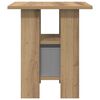 vidaXL Bedside Table 2 pcs Artisan Oak 41 x 40 x 45 cm Engineered Wood