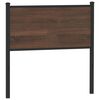 vidaXL Replace Headboard Brown Oak 80 cm Engineered Wood and Steel