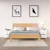 vidaXL Bedside Cabinets 2 pcs White 50x35x61.5 cm Solid Wood Pine
