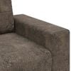 vidaXL Sofa Dark Grey 100 x 80 x 80 cm Fabric