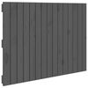 vidaXL Wall Headboard Grey 95.5x3x60 cm Solid Wood Pine