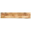 vidaXL Table Top 160x20x3,8 cm Live Edge Solid Wood Rough Mango