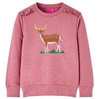 Kids' Sweatshirt Raspberry 92