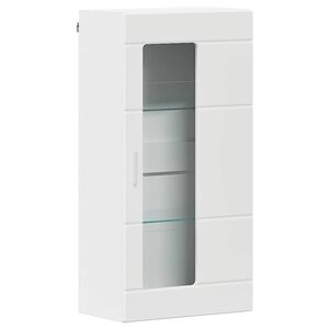 vidaXL Wooden Cabinet White 50 x 29 x 100 cm Engineered Wood