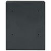 vidaXL Key Safe Dark Grey 30x10x36.5 cm